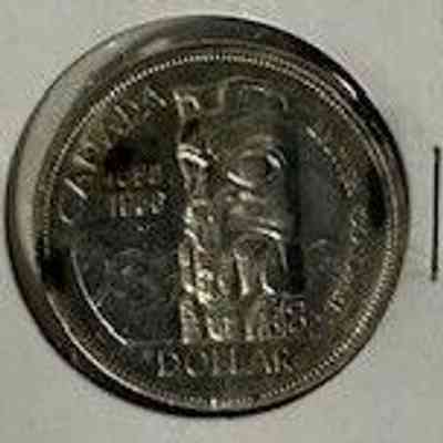 Silver Dollar - 1958 British Columbia Centennial designed by Avro Employee Steve Trenka