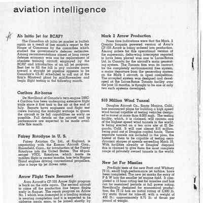 Aviation intelligence - Sep 1958