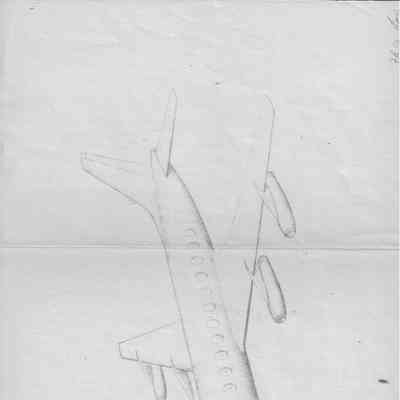 Blueprint, reduced - P25-3TF-JJF 10A1 Exterior 3-view