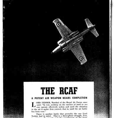 The RCAF A Potent Air Weapon Nears Completion