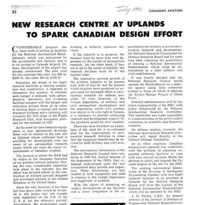 New Research Centre at Uplands to spark Canadian design effort