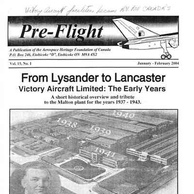 Pre-Flight - Vol 15 No 1