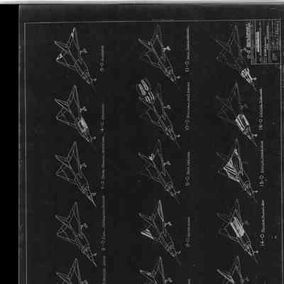 C-105 Aircraft Index Sequence, drawing 4300-PE-2