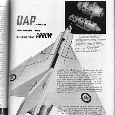 UAP cools the brain that guides the Arrow