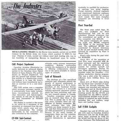The Industry - Aug 1962