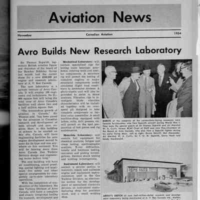 Aviation news - Nov 1954