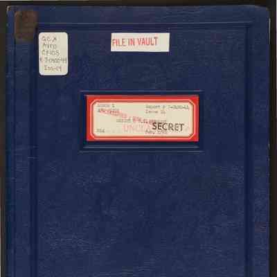 Arrow 1 aircraft 25201: weight and C.G. summary, Feb. 1/58 Report # 7-0400-44 Issue 14