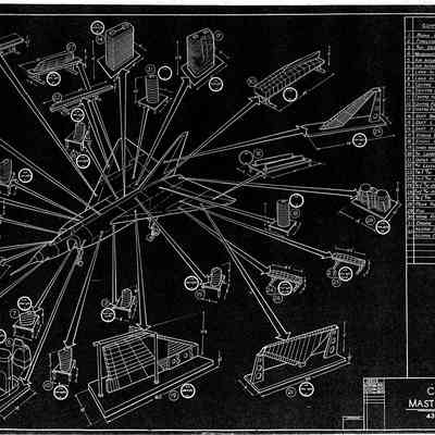 C-105 Master Models, Drawing 4300-PE-6