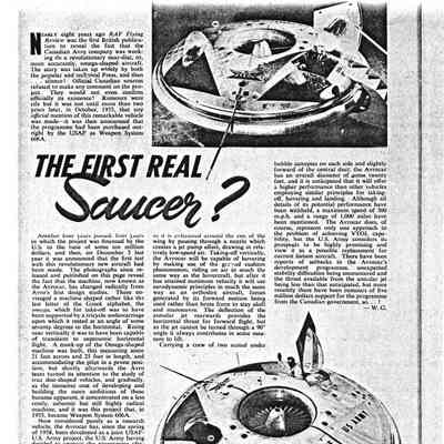 The first real saucer?