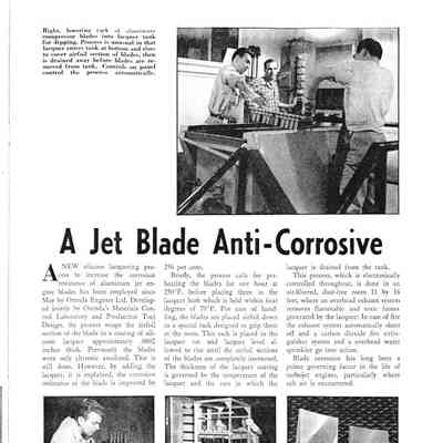 A Jet Blade Anti-Corrosive