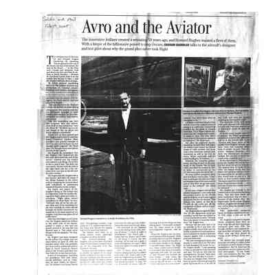 Avro and the Aviator