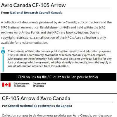 Preliminary aircraft operating instruction: Arrow 1