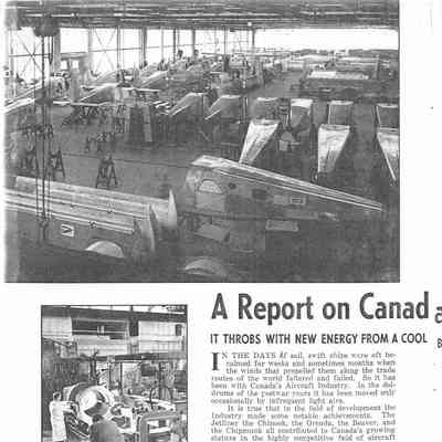 A Report on Canada's Aircraft Industry