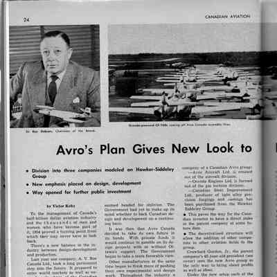 Avro's plan gives new look to industry