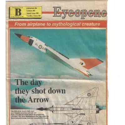 The day they shot down the Arrow