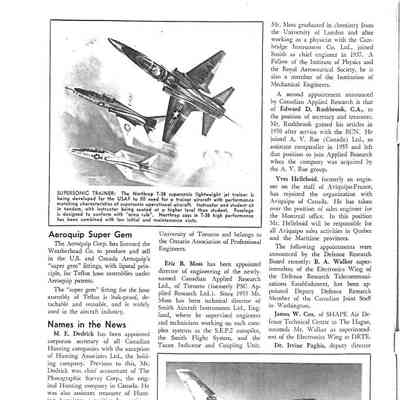 Names in the News - Oct 1957 (second section)