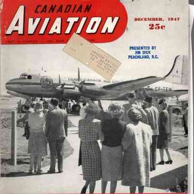 Canadian aviation - Volume 20 Number 12