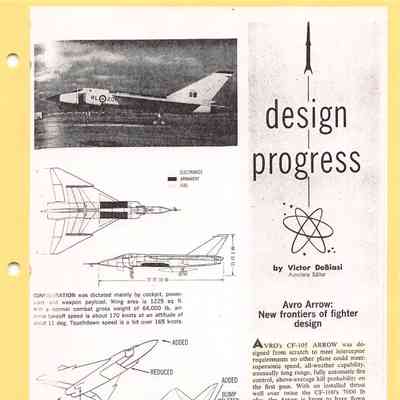 Design Progress - Avro Arrow: New frontiers of fighter design