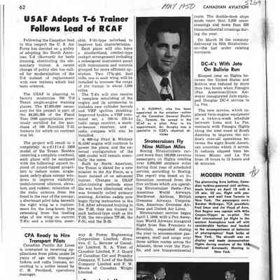 The news - May 1950