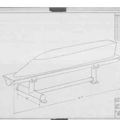 Inner and Outer wing Transport Joint Master Model, Drawing 7-1062-4-MM1