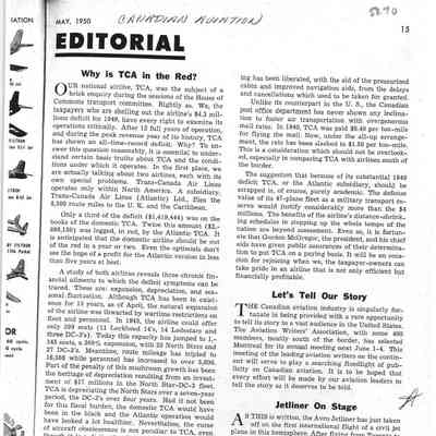 Editorial - May 1950