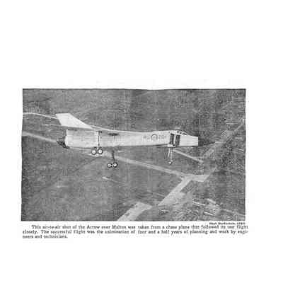 image of 201 in flight