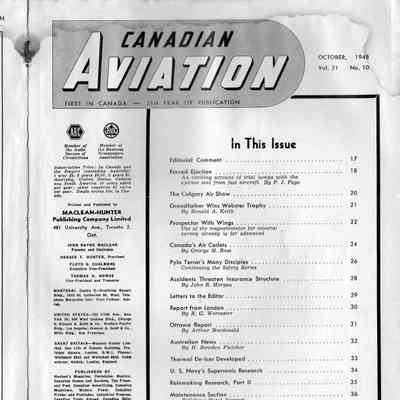 Canadian aviation - Volume 21 Number 10