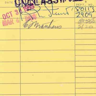 Avro Library Card - NAE LT 32 - Specification for Auto Control for NAE Electro-thermal wing de-icing system