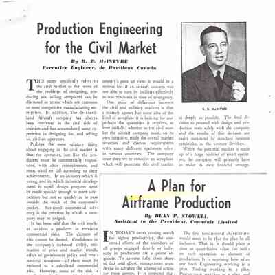 Production Engineering for the Civil Market