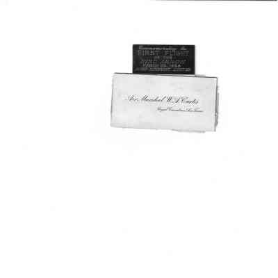 Small (2 inx1 in) Engraved Plaque Commemorating the first flight of the Avro Arrow March 25, 1958