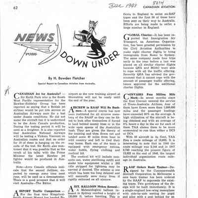 News from Down under - Dec 1949