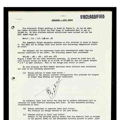 Airloads - Avro Arrow