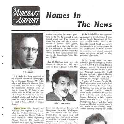 Names in the News - Jan 1949