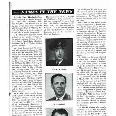 Names in the News - Oct 1955
