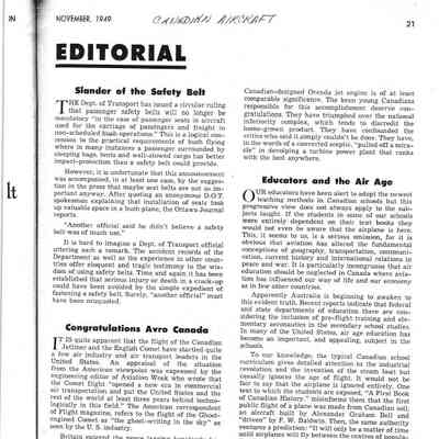 Editorial - Nov 1949