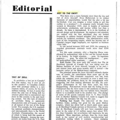 Editorial (Aircraft) - Jul 1962