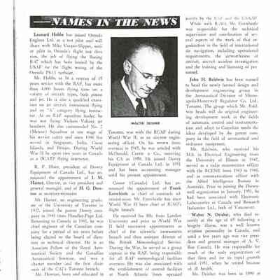 Names in the News - Mar 1956