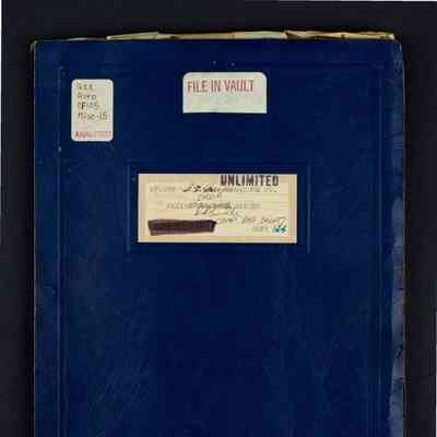 Brochure F.C. Description of flying control system for CF 105: supersonic all weather fighter