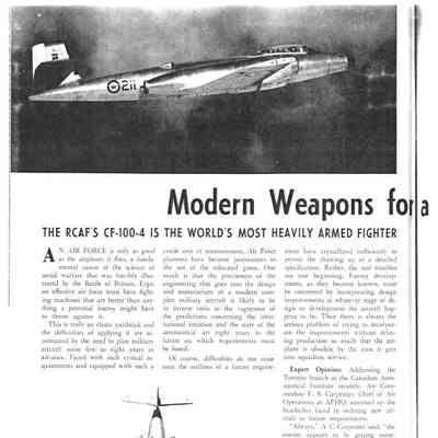 Modern Weapons for a Modern Air Force