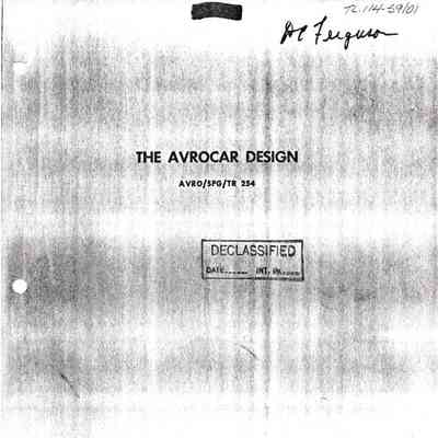 The Avrocar Design