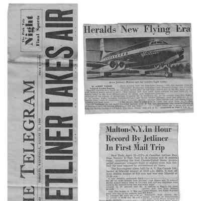 Canuck Jetliner Takes Air