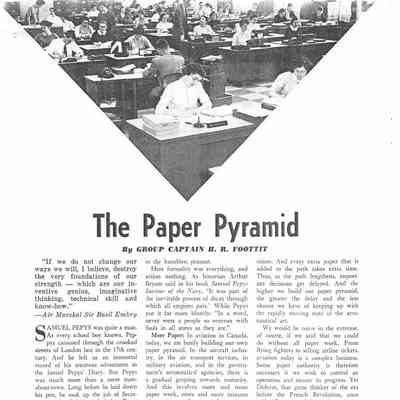 The Paper Pyramid