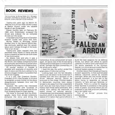 Fall of an Arrow book review