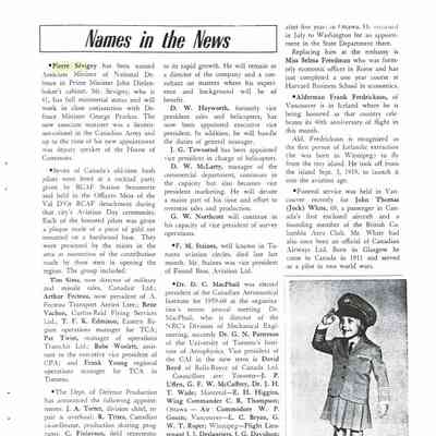 Names in the news - Sep 1959