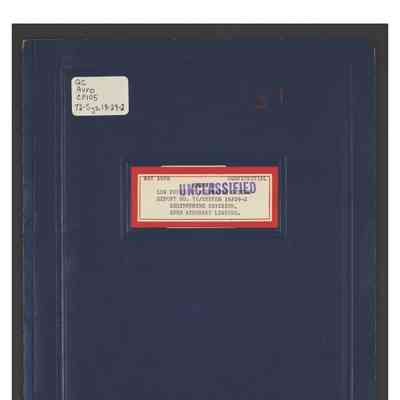 Arrow 2 low pressure pneumatic system. Report No. 72/SYSTEM 18/29-2 Issue 2