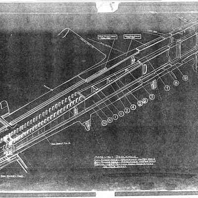 bottom corner not readable - Looks to be wing assembly sequence