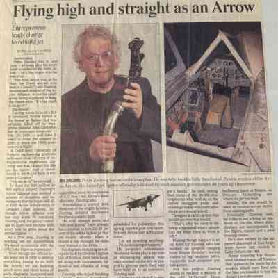 Flying high and straight as an Arrow
