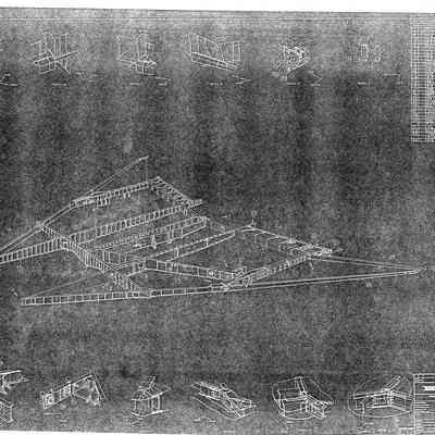 Machined Structural Members Wing Complete , Drawing 7-1060-P-E-1
