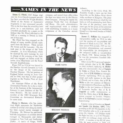 Names in the news - May 1951