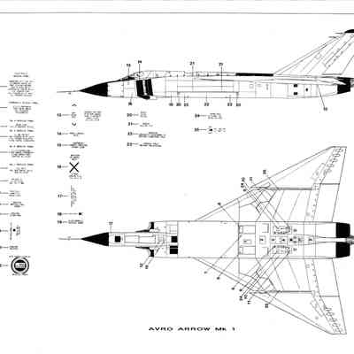 Avro Arrow Mk 1 - sheet 2